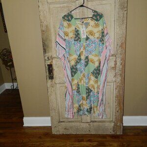 GiGiO Plus+ Fav Colorful Patchwork Dress Size XL (TT-34)